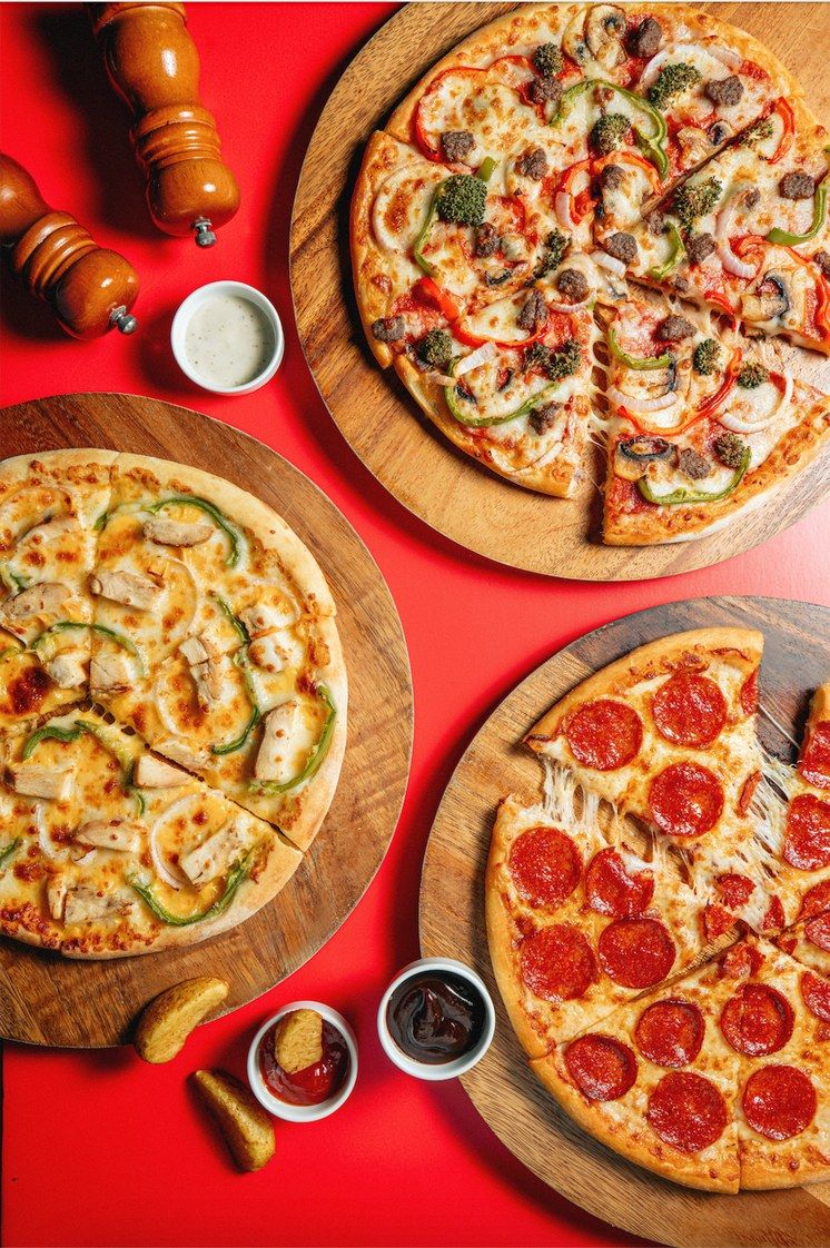 Pizza Pie Factory, F&B · Photography direction